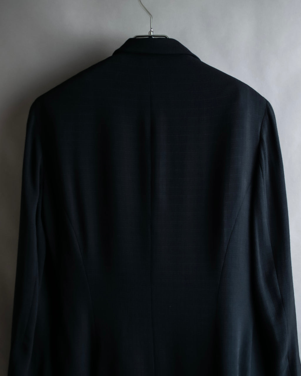"DKNY" Asymmetrical design woven tailored jacket