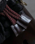 "KENZO" Camouflage design drawstring leather bag