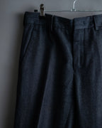 "PRADA" Wool cotton mix navy blue slacks