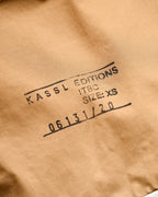KASSL EDITION/ 20SS Patch Button Designed  Rain Coat