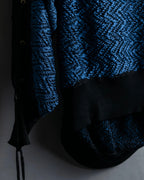 "TOGA ARCHIVES" String design mesh switching melange knit