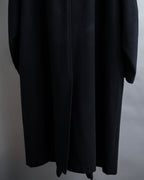 "YOHJI YAMAMOTO" Straight line stand collar coat