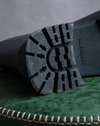 "BALENCIAGA" Rubber black trooper boots