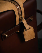 “Chloé” 12-14 Alice bicolor trapeze tote bag