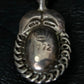 “Georg Jensen” Pendant of the year 1992 silver necklace