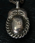 “Georg Jensen” Pendant of the year 1992 silver necklace