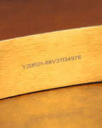 "Daniel Wellington" 20's Sleek gold cuff bracelet