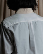 "HERMES" Margiela period collar change shirt