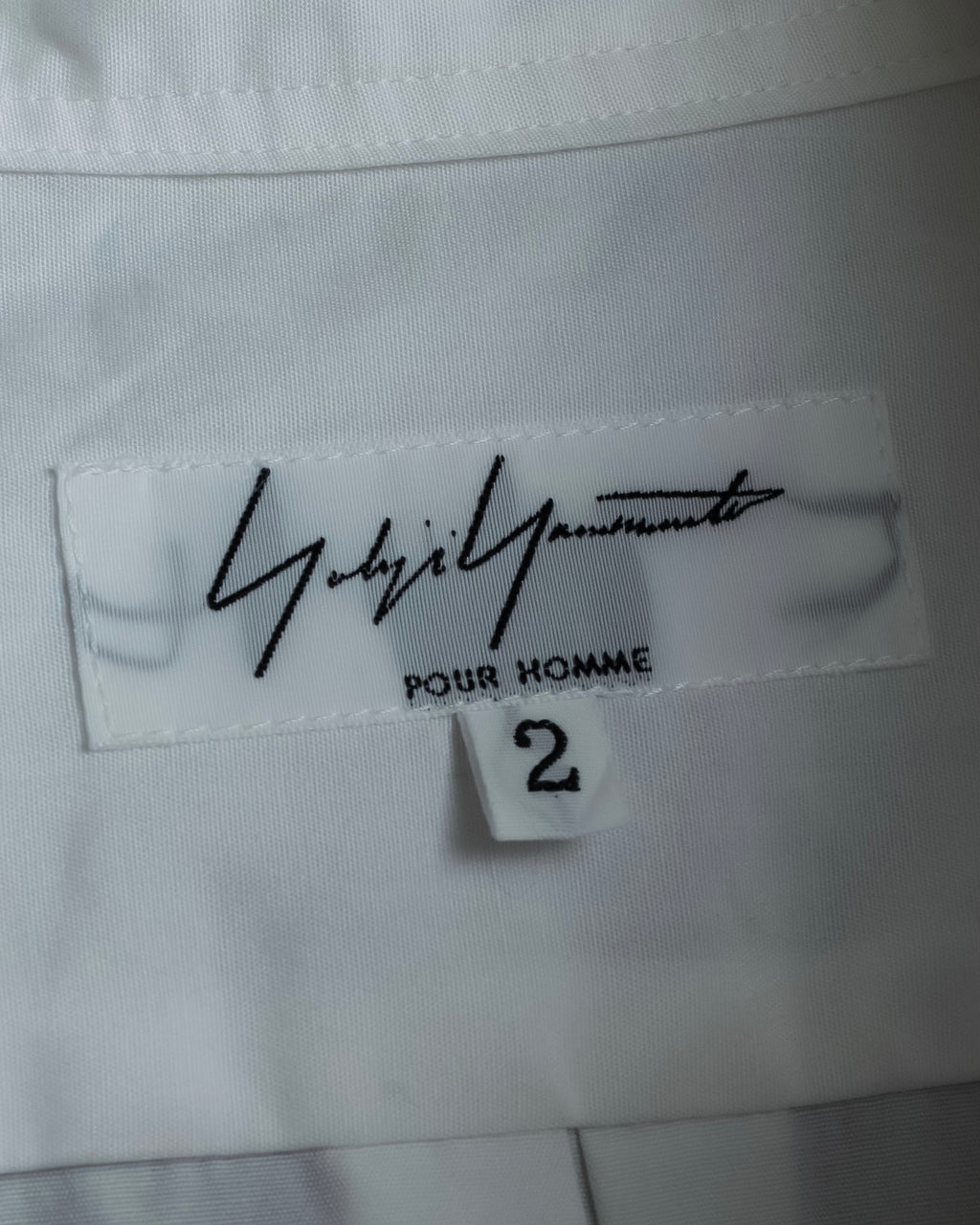 "Yohji Yamamoto POUR HOMME"
13AW Tuxedo vest fake layered design shirt
