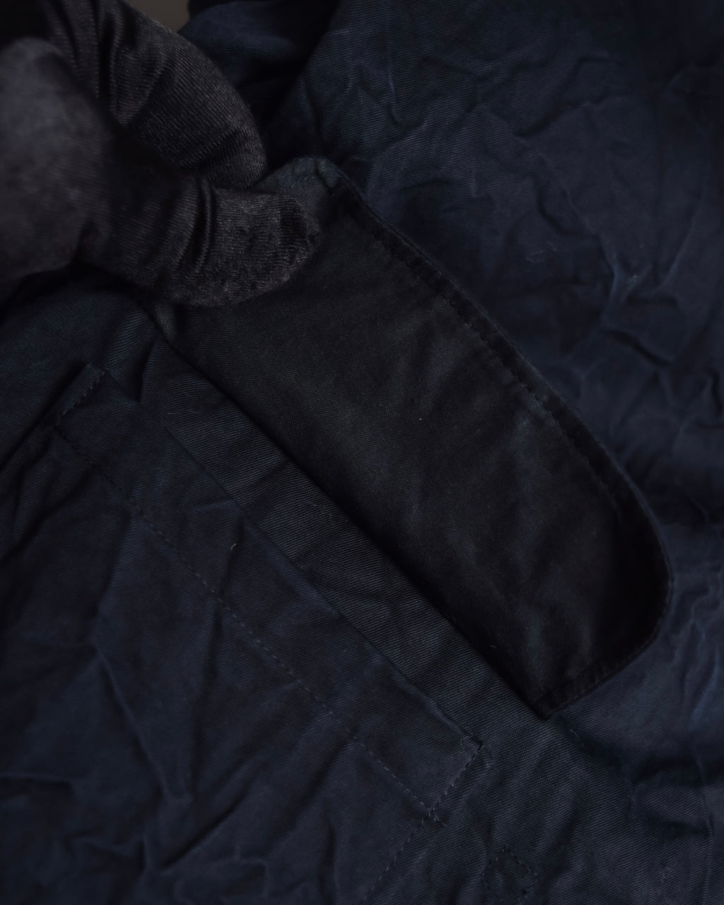 "JIL SANDER" Washer finish flat pocket design jacket