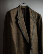 "PAUL SMITH" Flaming detail glen plaid set up