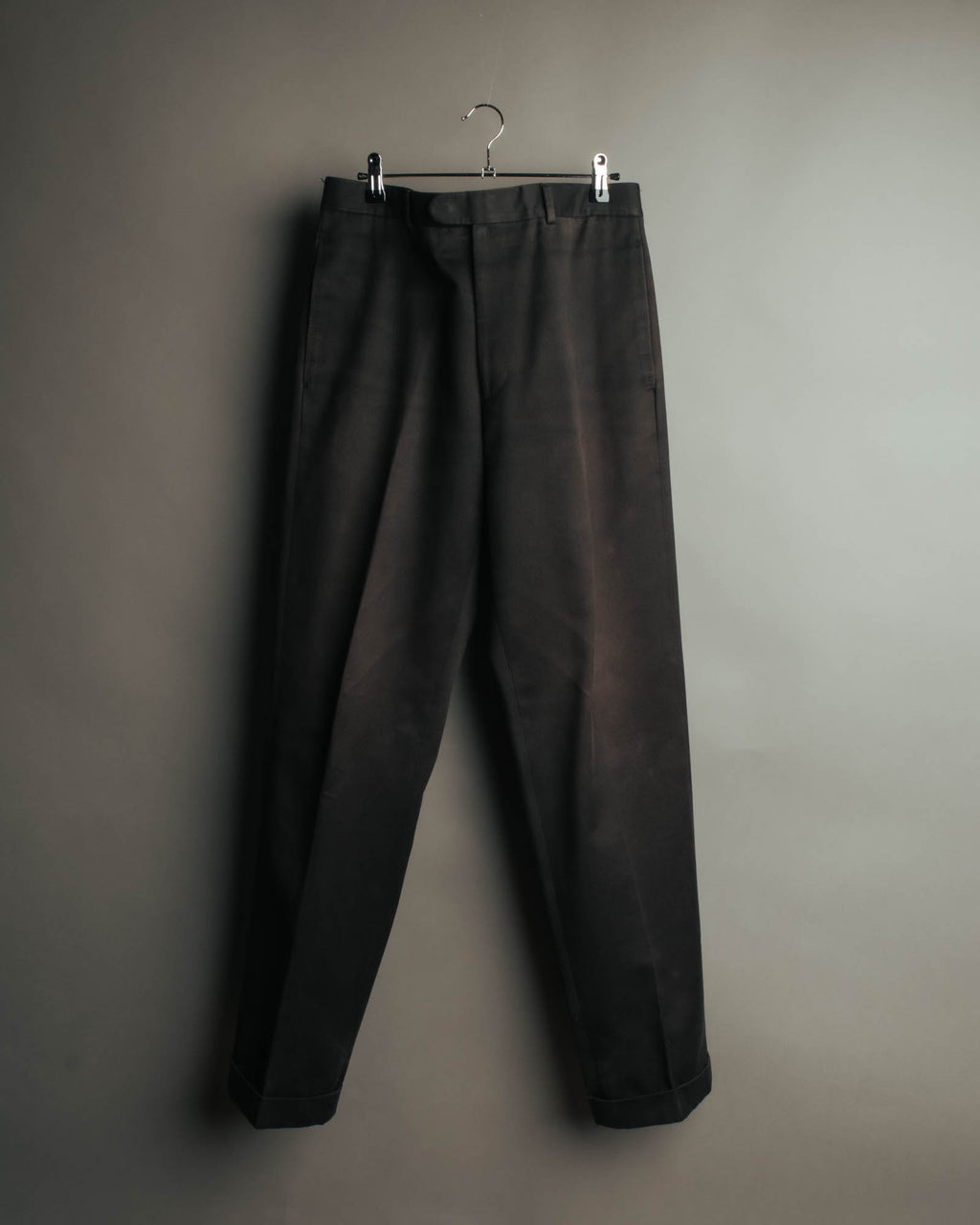 -SPECIAL- "Hermès" 90's-00's Refined cotton trousers