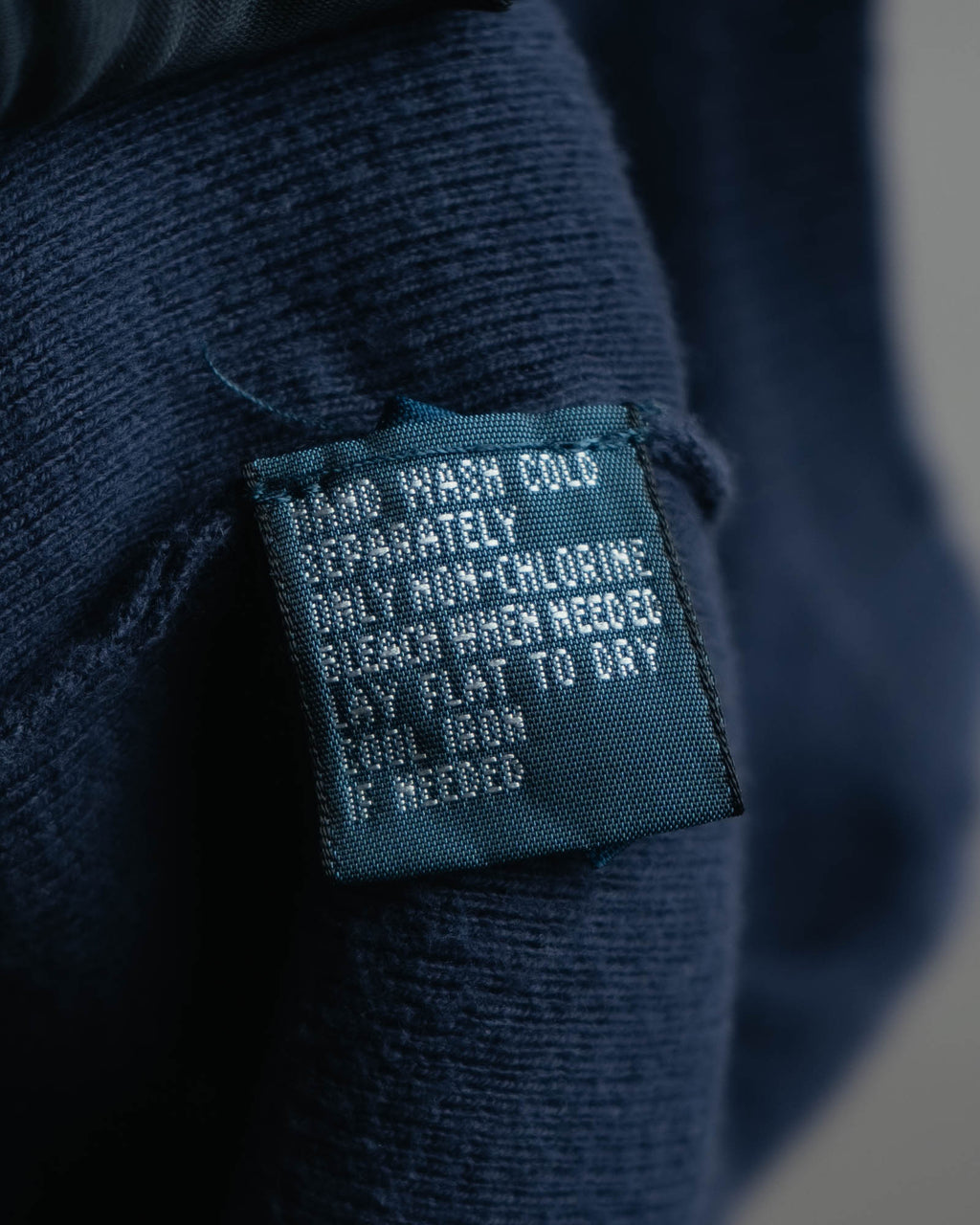 -MOOD MILLÉSIMES- Polo by Ralph Lauren” 90’s-00’s deep navy pima cotton knit vest