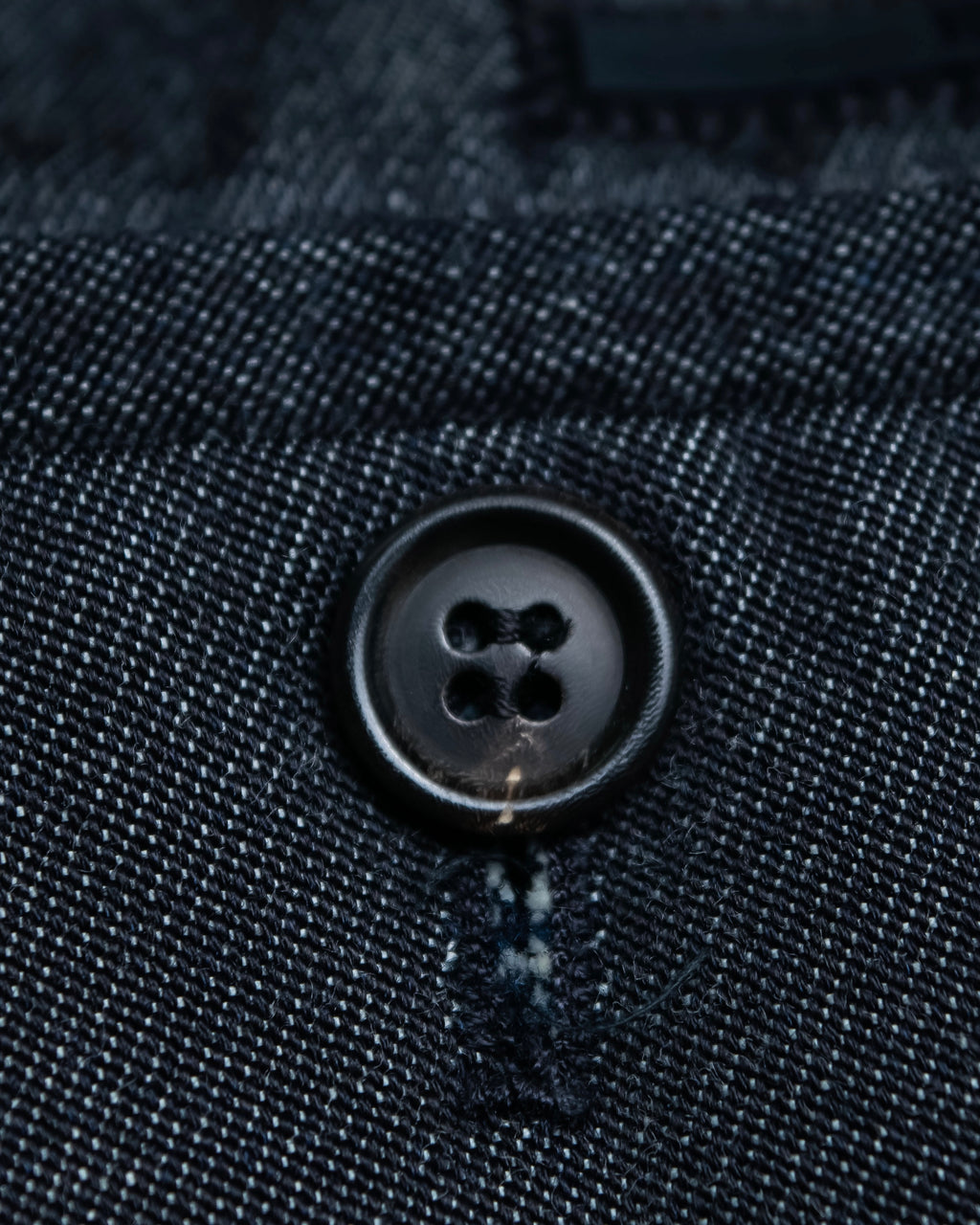 "PRADA" Wool cotton mix navy blue slacks