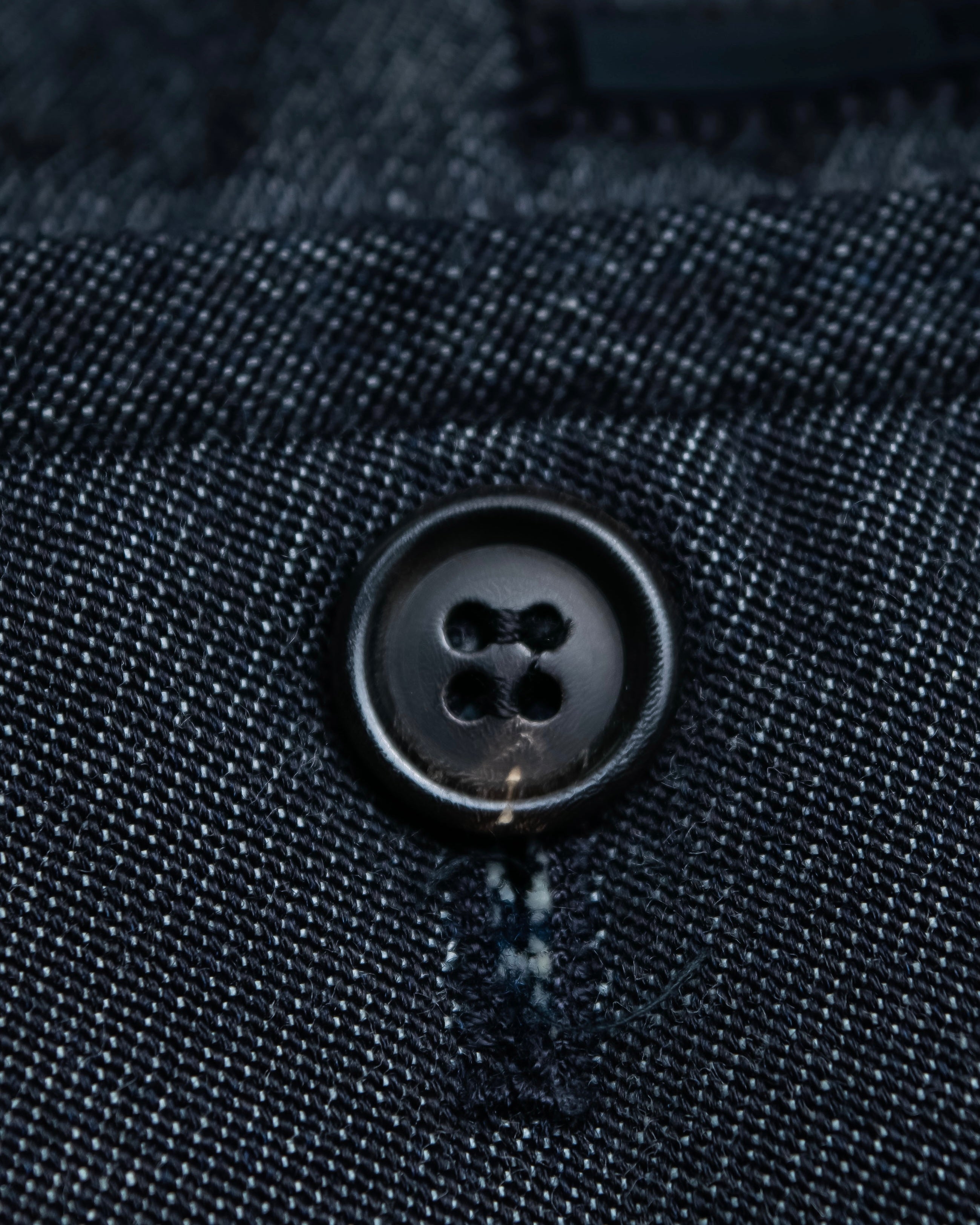 "PRADA" Wool cotton mix navy blue slacks