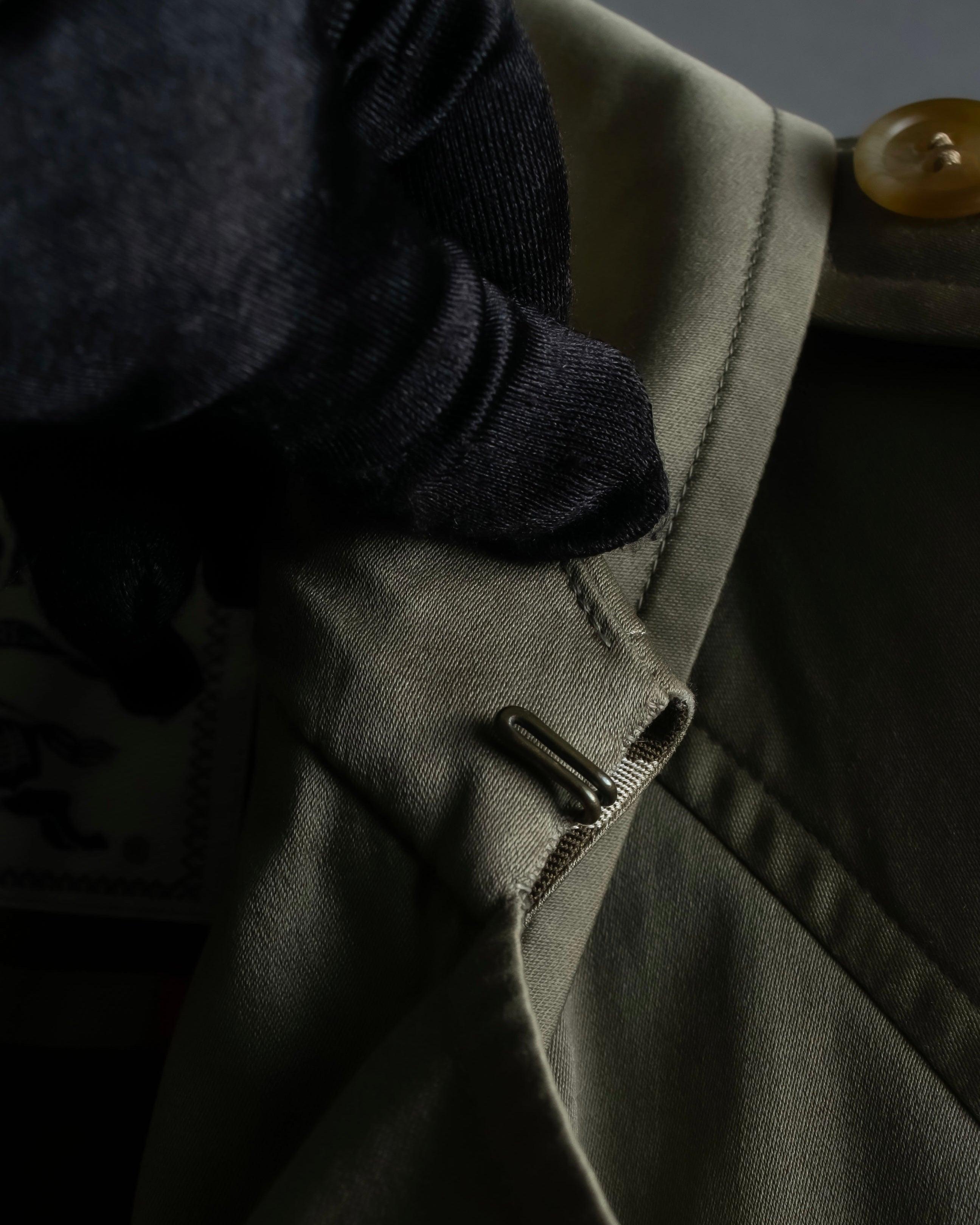 "Burberrys" Vintage water-repellent cotton oversized trench coat