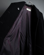 "Valentino Garavani"Shawl collar A-line silhouette long coat