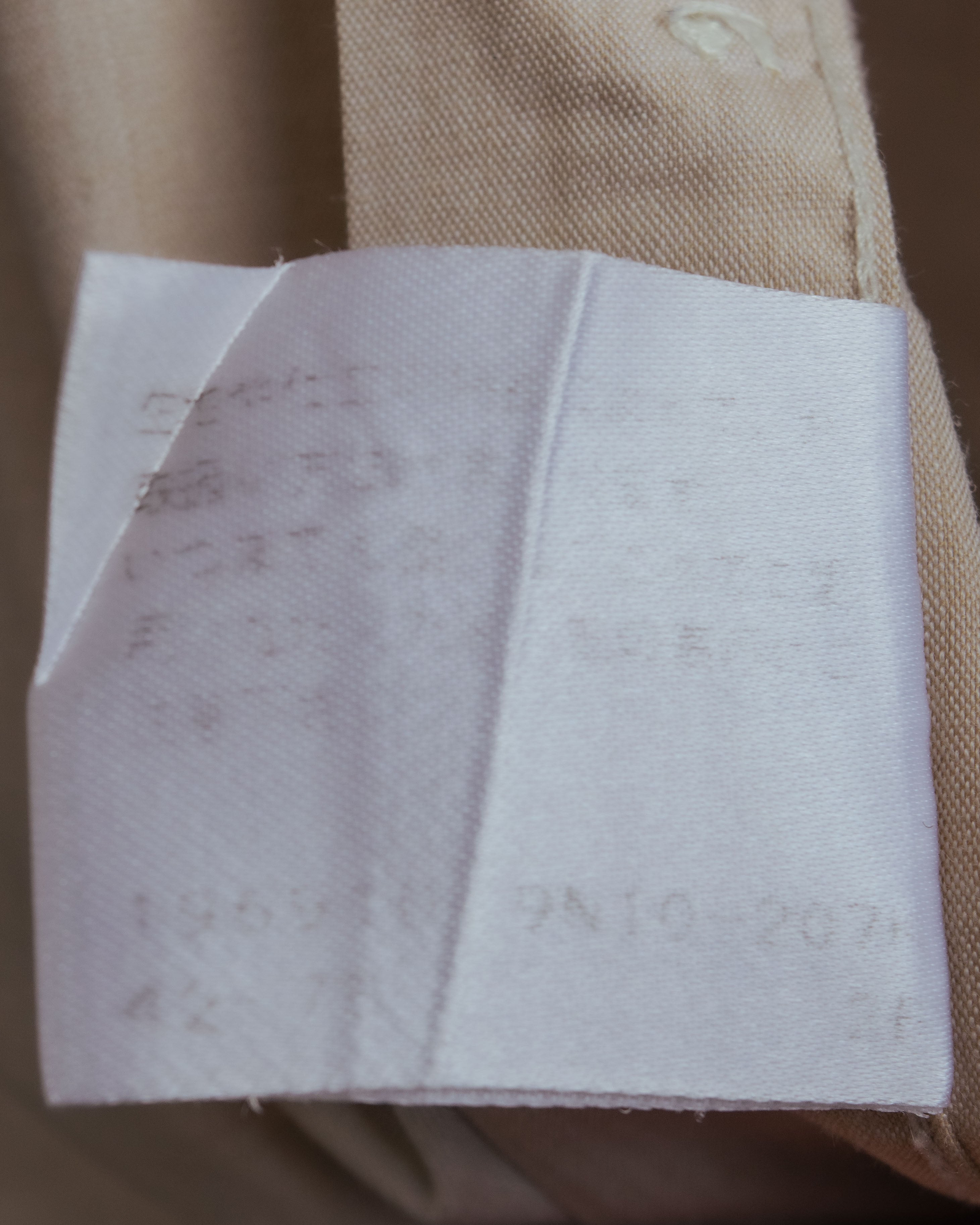 “BALENCIAGA” 90’s-00’s Relaxed pale dress shirt