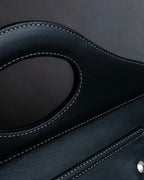 "BURBERRY" Suede switching design 2way shoulder bag