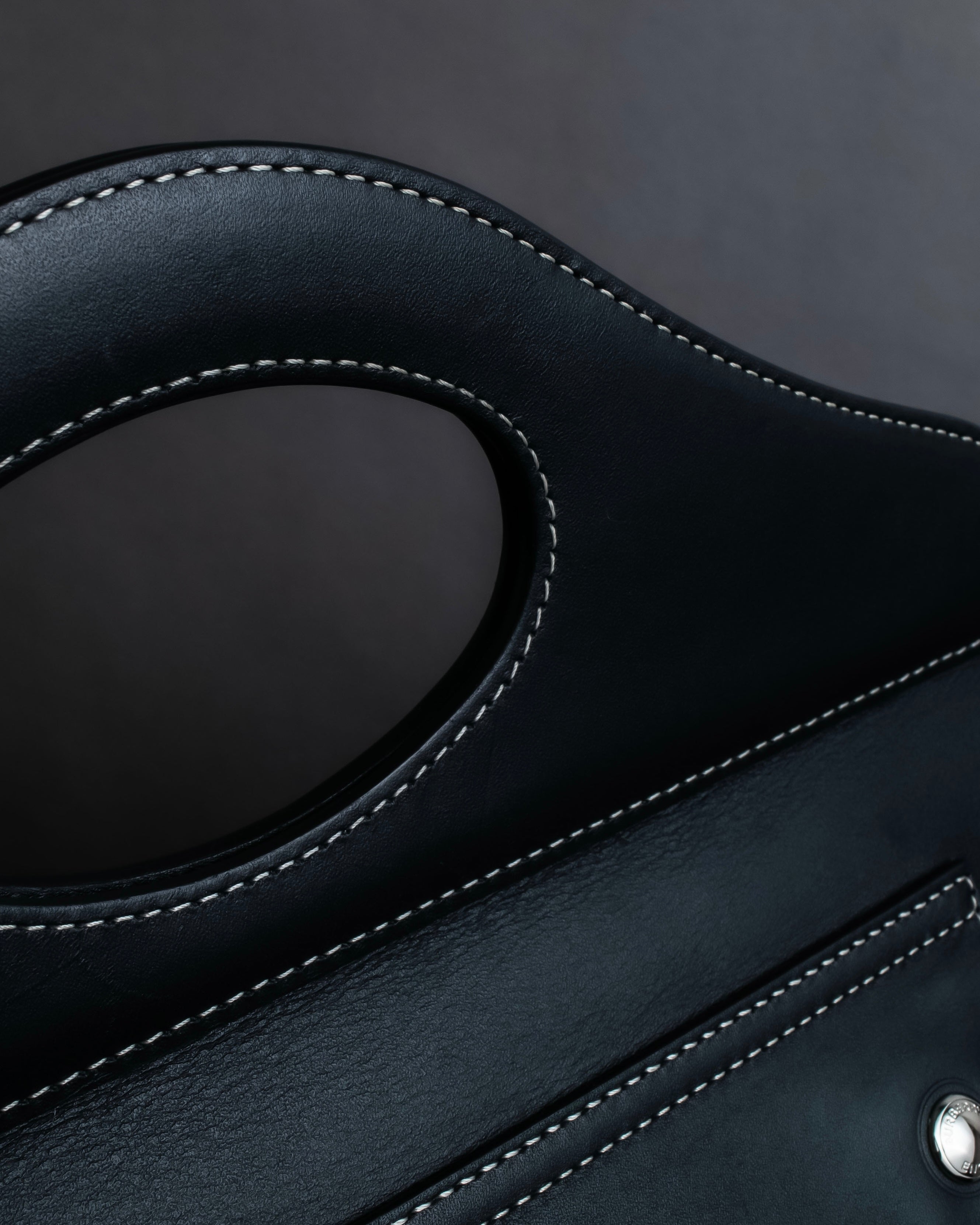 "BURBERRY" Suede switching design 2way shoulder bag