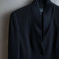 "GIORGIO ARMANI" 100% silk shawl collar shaped tailored jacket