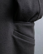 "CHRISTIAN DIOR MONSIEUR" Large lapel cashmere blend oversized mid length coat