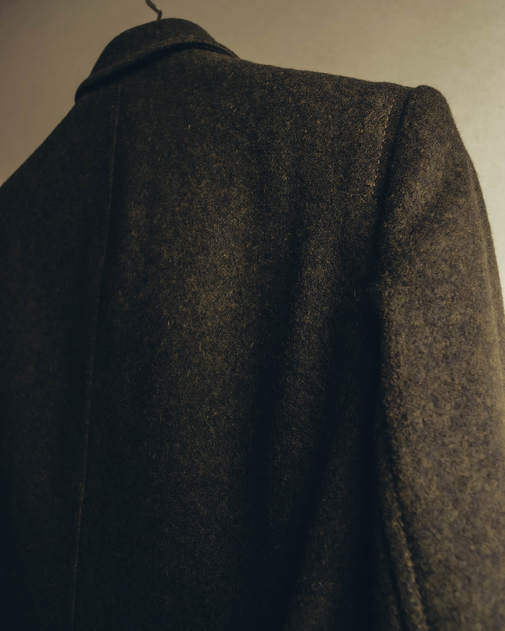 "PRADA" 90's-00's Quilted wool tailored jacket