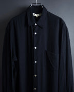 "COMME des GARCONS" 94AW Straight silhouette wool shirt dress