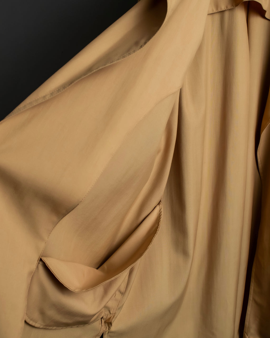 "GUCCI" silk blended shirt jacket