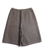 GIVENCHY/ 2 Tuck Knit Casual Shorts Beige