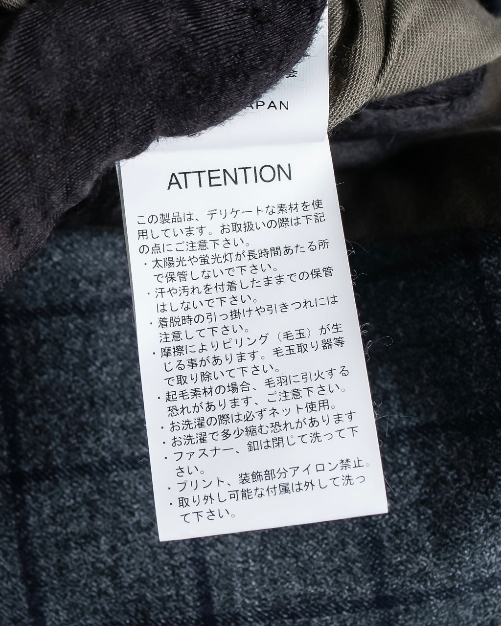 "JOHNBULL" Velvet collar design chesterfield coat