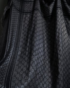 "GUCCI" GG pattern glitter blend woven large stole