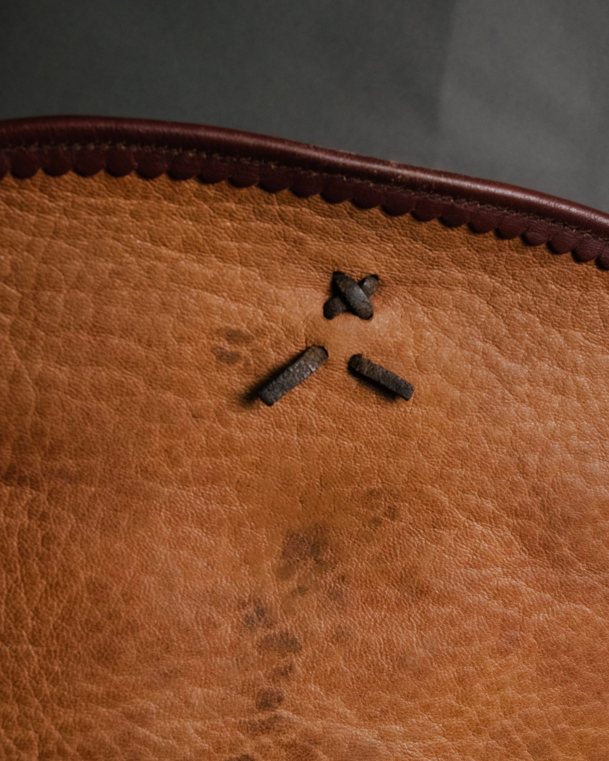 –SPECIAL– “LOEWE” 70’s-80’s Caza Cordobán embossed shoulder bag