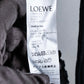 "LOEWE" Check pattern switching shaped ribbed knit