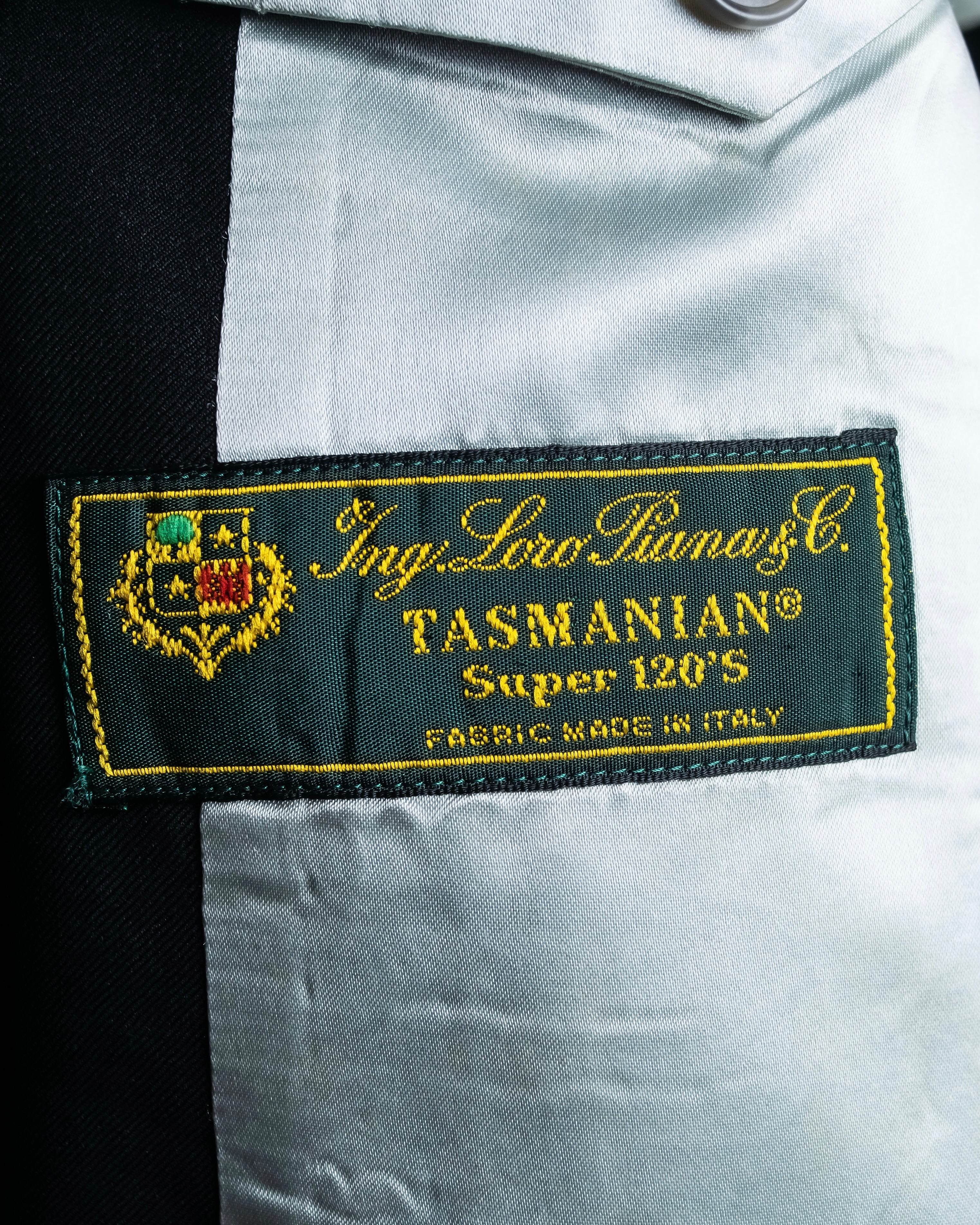 "Vintage tasmanian super 120's wool tailored jacket"