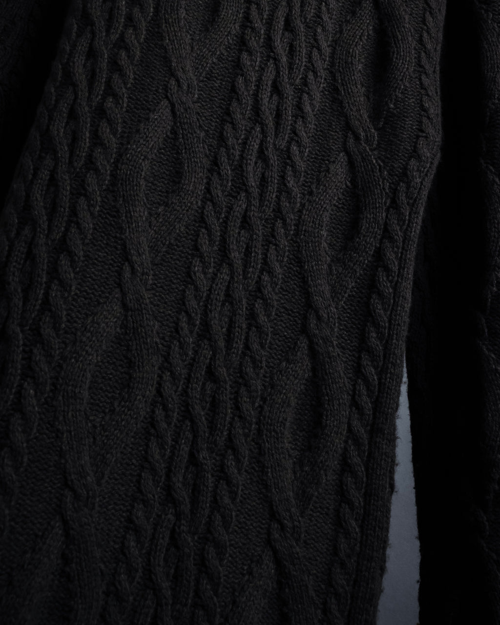 "Vivienne Westwood" Orb logo engraved cable knit cardigan