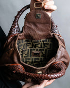 "FENDI" Brown color edition Spy bag