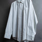 "Christian Dior" Double stripe pattern oversized shirt