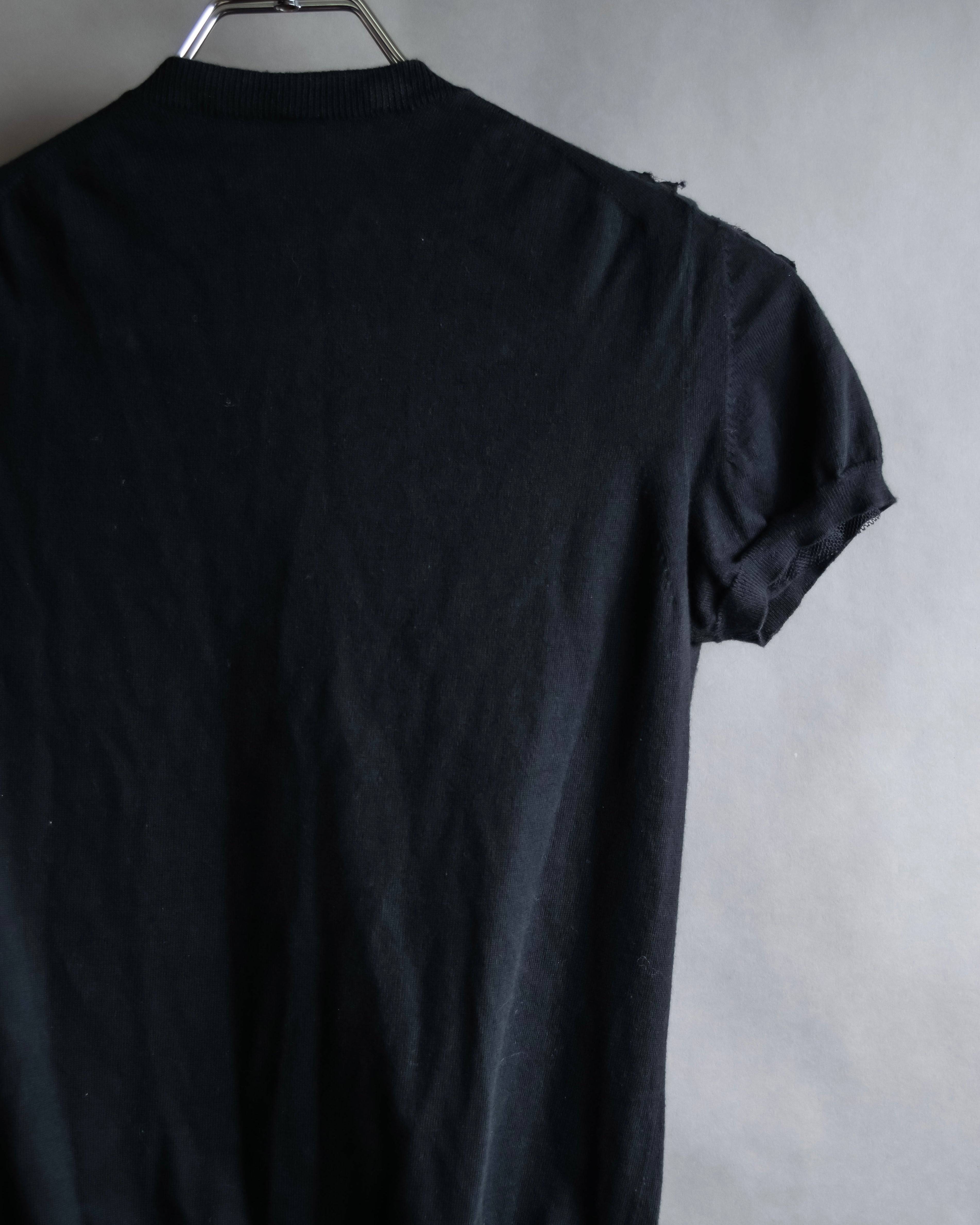 "sacai luck" Layered tulle tunic tops