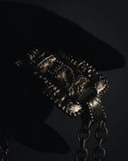 –SPECIAL– "CHANEL"
21's Vintage-inspired ornate plaque rope chain bracelet