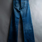 "PRADA" Vintage style three dimensional cut jeans