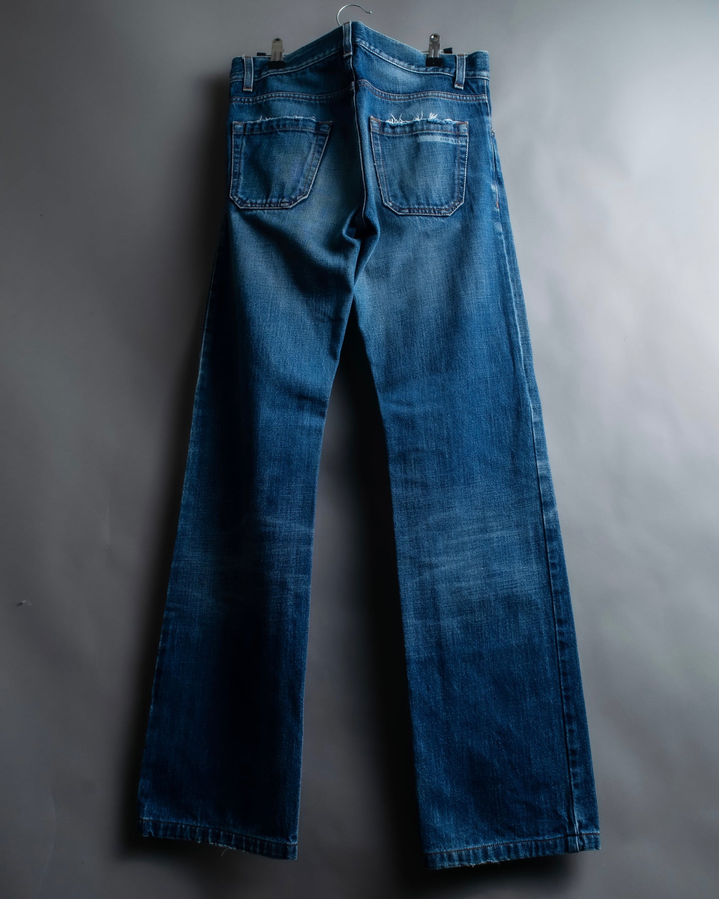 "PRADA" Vintage style three dimensional cut jeans