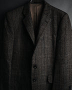 "Burberrys" 90’s Herringbone tweed wool suit set