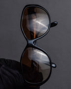 "Christian Dior" Vintage logo hinge oversized sunglasses