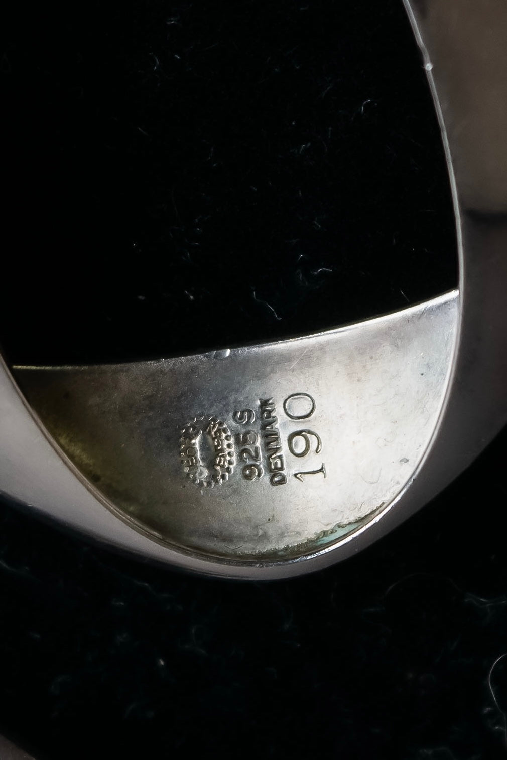 "GEORG JENSEN" Henning Koppel design sculptural silver earring