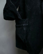 “Y’s for men” beautiful black corduroy single tailored jacket