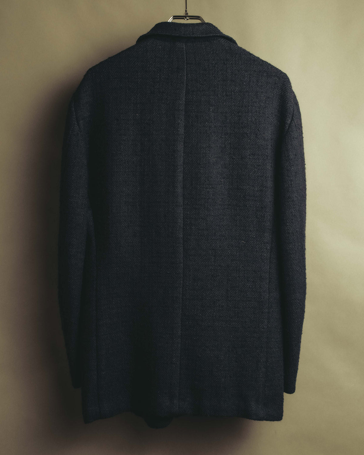 "BOTTEGA VENETA"  Late 90's-early 00's textured tailored short coat