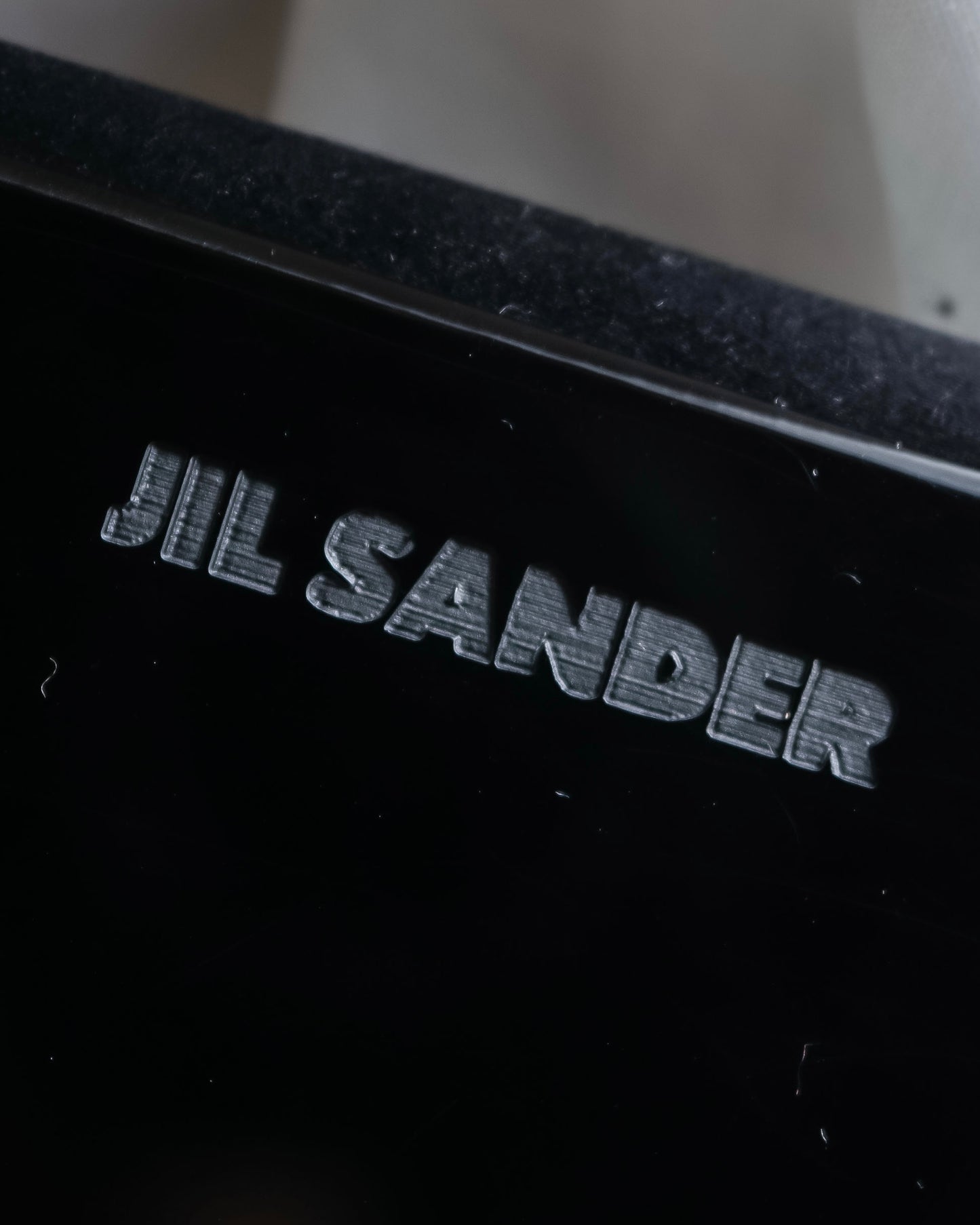 "JIL  SANDER" Glossy leather horizontal shoulder bag