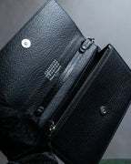 "MAISON MARGIELA" Calf leather chain shoulder wallet bag