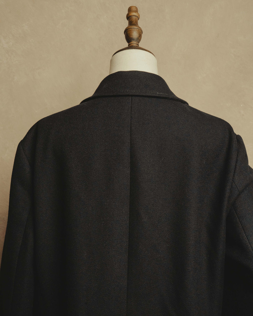 “MOSCHINO” 90’s-00’s wool cashmere tailored long coat